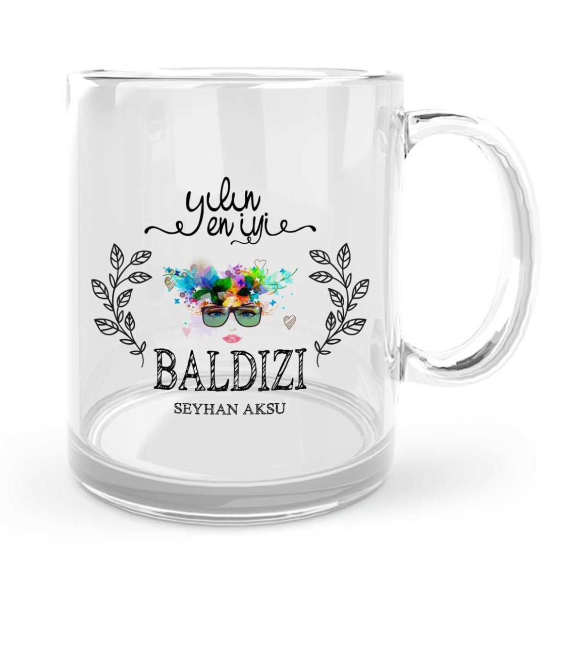 Kişiye Özel Yılın En İyi Baldızı Cam Kupa Bardak
