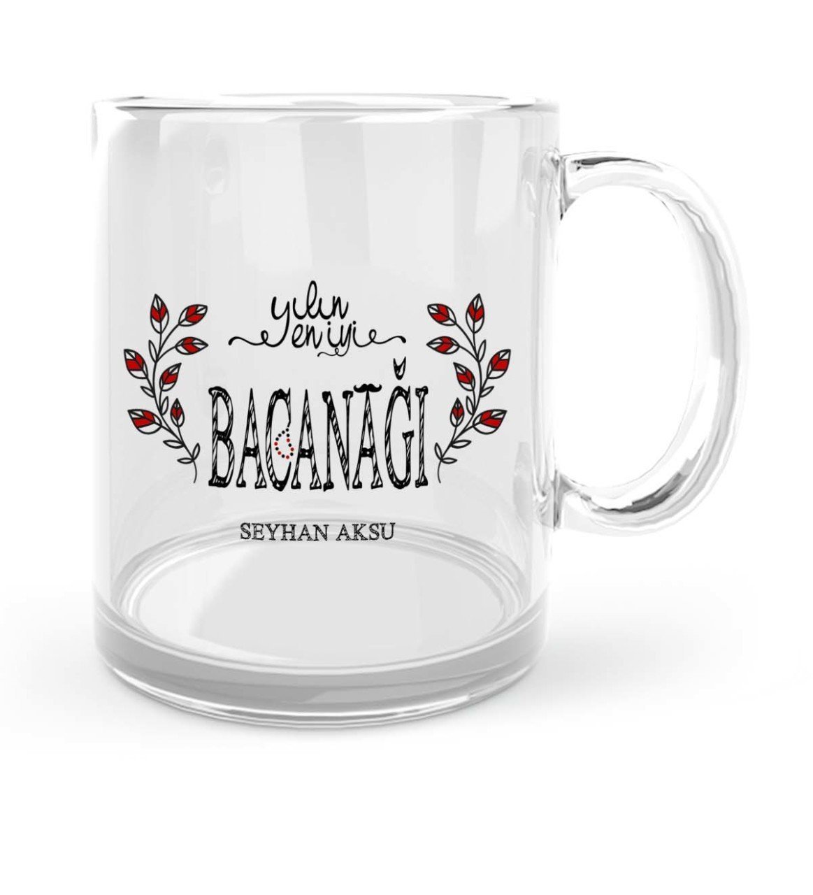 Kişiye Özel Yılın En İyi Bacanağı Cam Kupa Bardak