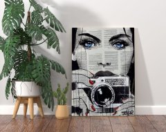 BK Home Photographer Girl Tasarımlı Kanvas Tablo 70x100cm-1