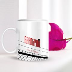 Kişiye Özel Mesleki Gardiyan Beyaz Kupa Bardak - 002