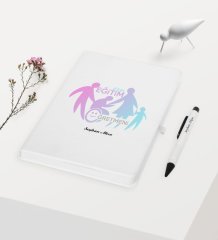 Kişiye Özel Özel Eğitim Öğretmeni Temalı Beyaz Defter Kalem Hediye Seti - 2