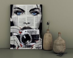 BK Home Photographer Girl Tasarımlı Kanvas Tablo 30x50cm-1