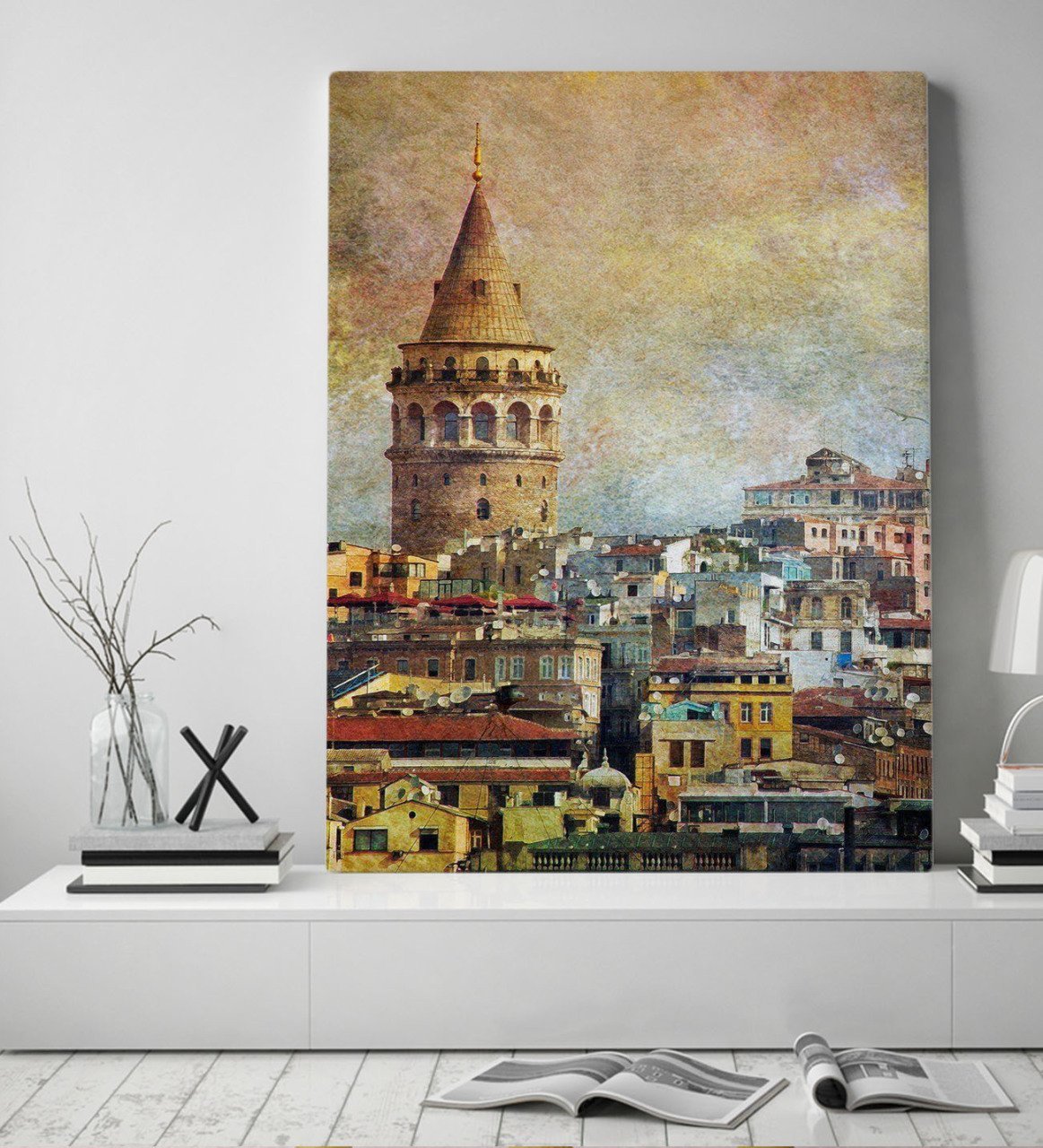 BK Gift Galata Kulesi Kanvas Tablo 50x70cm-3