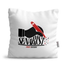 Kişiye Özel Mesleki Senarist Dekoratif Yastık - 1