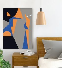 BK Gift Yatak Odası Konseptli Kanvas Tablo 70x100cm-116