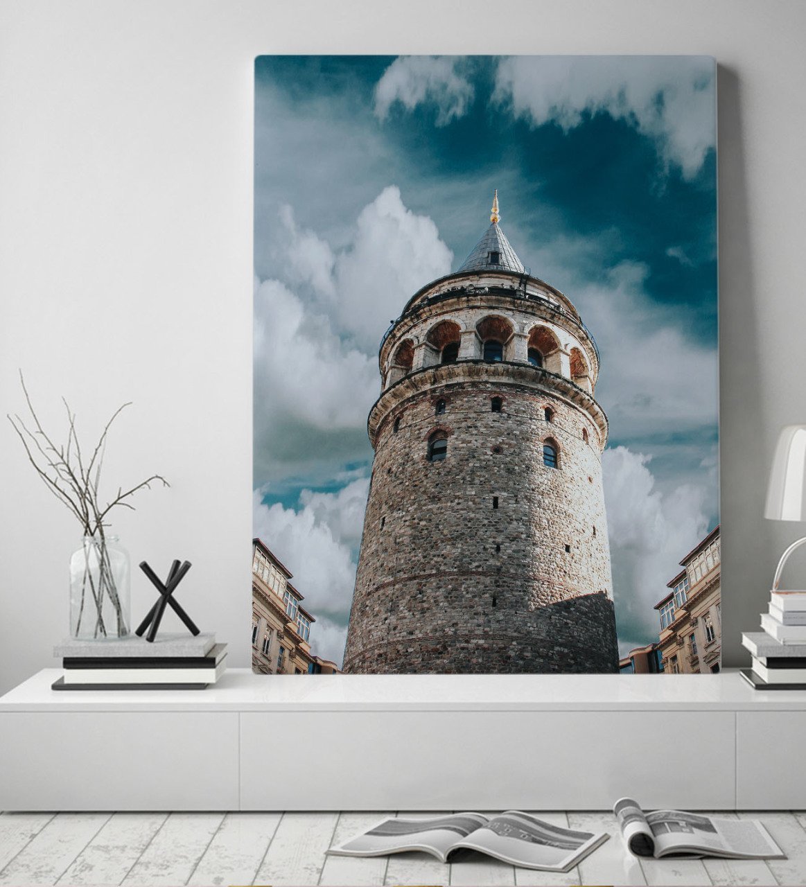 BK Gift Galata Kulesi Kanvas Tablo 50x70cm-2