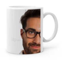 Kişiye Özel Face Mug Beyaz Kupa Bardak - 7