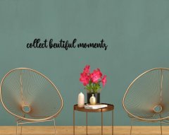 BK Home Collect Beautiful Moments Ahşap Duvar Yazısı