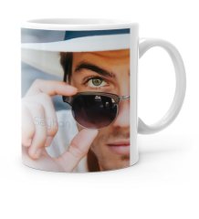 Kişiye Özel Face Mug Beyaz Kupa Bardak - 5