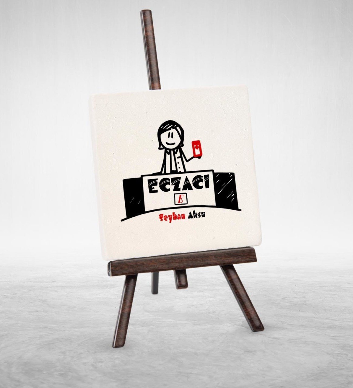 Kişiye Özel Mesleki Eczacı Şovaleli Doğal Taş - 5