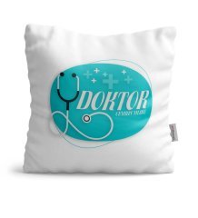 Kişiye Özel Mesleki Doktor Dekoratif Yastık - 14