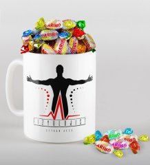 Kişiye Özel Fizyolojist Kupa ve Haribo Şeker Hediye Seti-2