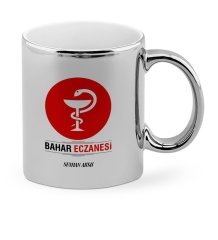 Kişiye Özel Mesleki Eczane Krom Kupa Bardak - 4