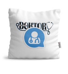 Kişiye Özel Mesleki Doktor Dekoratif Yastık - 11