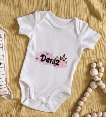BK Kids İsimli Bebek Body Zıbın - Model 30