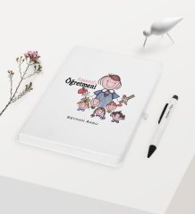 Kişiye Özel Anasınıfı Öğretmeni Temalı Beyaz Defter Kalem Hediye Seti - 2