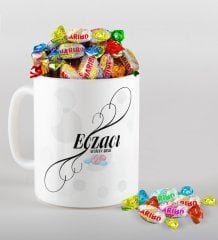 Kişiye Özel Eczacı Kupa ve Haribo Şeker Hediye Seti-8