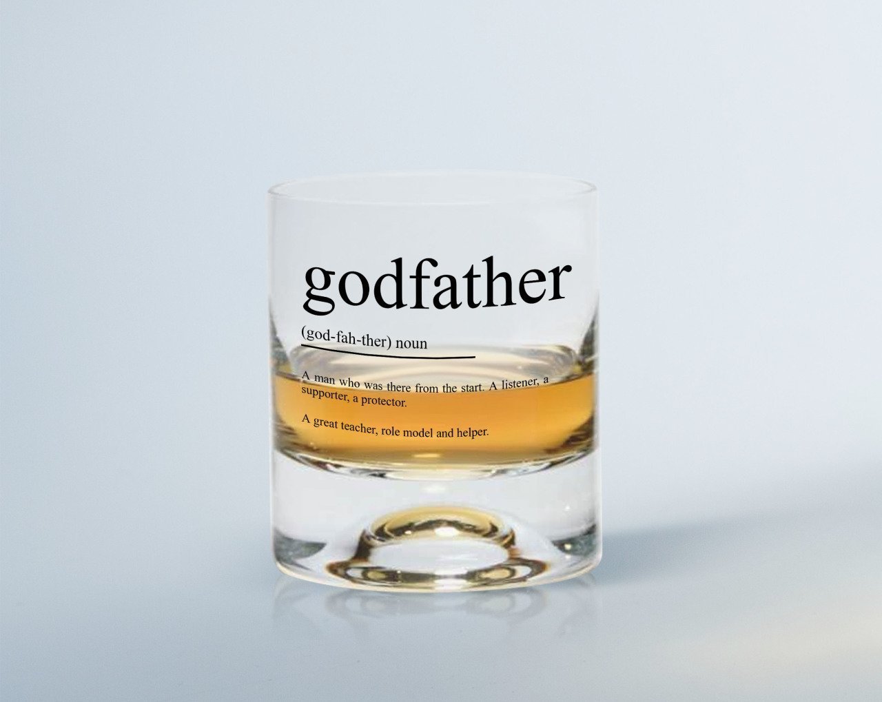 BK Home Renkli Baskılı Godfather Baba Tasarımlı Viski Bardağı-14