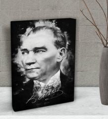 BK Gift Atatürk Temalı Dekoratif Mini Kanvas Tablo 15x20cm-14