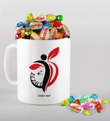 Kişiye Özel Eczacı Kupa ve Haribo Şeker Hediye Seti-4