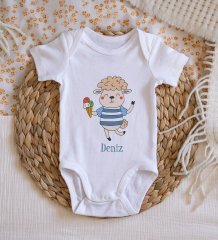 BK Kids İsimli Bebek Body Zıbın - Model 22