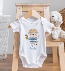 BK Kids İsimli Bebek Body Zıbın - Model 22