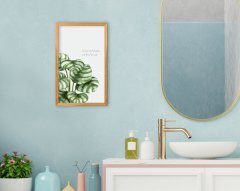 BK Home Banyo Dekoratif Retro Ahşap Tablo-10