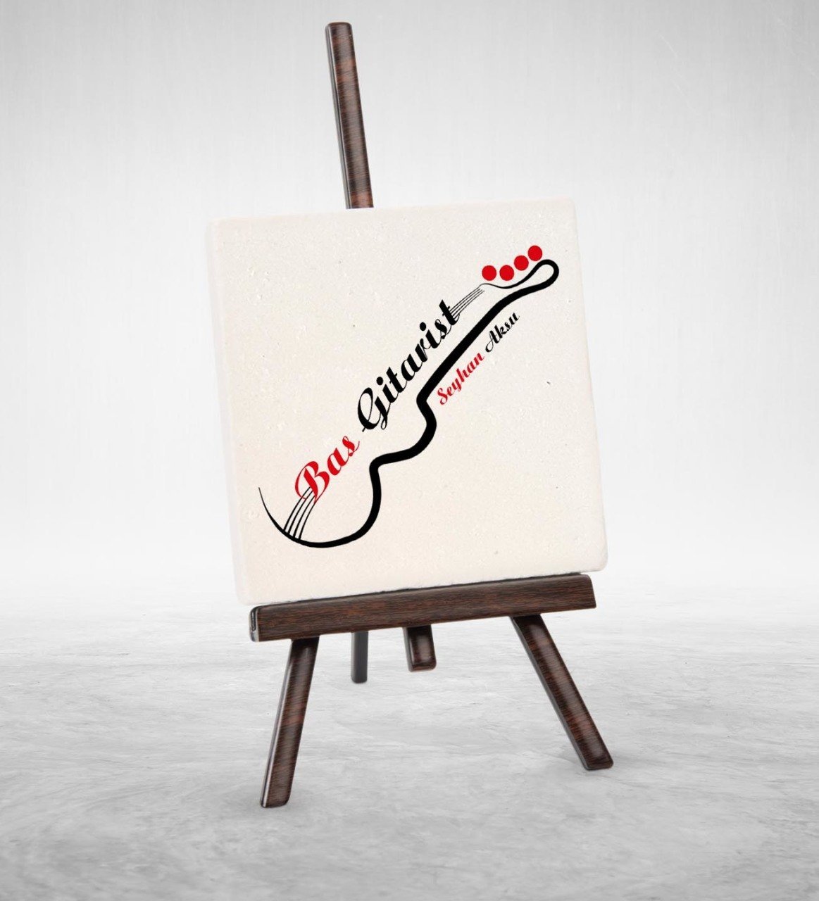Kişiye Özel Mesleki Bas Gitarist Şovaleli Doğal Taş - 2