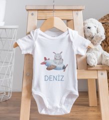 BK Kids İsimli Bebek Body Zıbın - Model 18