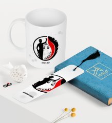 Kişiye Özel Avukat Temalı Kupa ve Kitap Ayracı Seti - 14