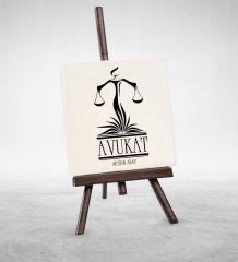 Kişiye Özel Mesleki Avukat Şovaleli Doğal Taş - 9