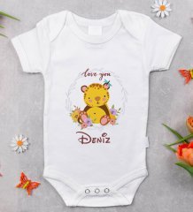 BK Kids İsimli Bebek Body Zıbın - Model 15