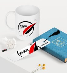 Kişiye Özel Avukat Temalı Kupa ve Kitap Ayracı Seti - 13