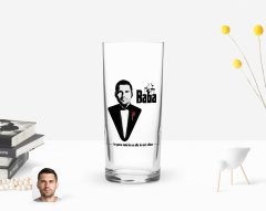 Kişiye Özel Renkli Baskılı Godfather Baba Tasarımlı Rakı Bardağı-6