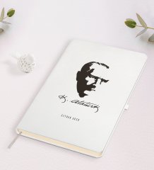 Kişiye Özel Atatürk Temalı Beyaz Defter-23