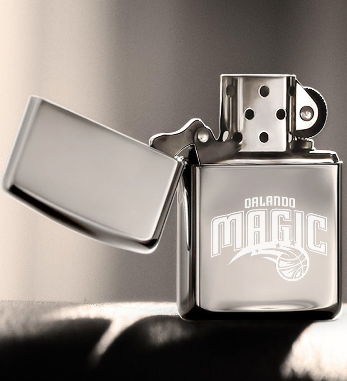 Orlando Magic Silver Benzinli Metal Çakmak