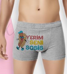 BK Gift Özel Tasarım Eğlenceli Erkek Boxer Serisi - Model 45