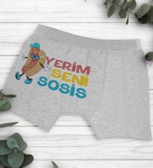 BK Gift Özel Tasarım Eğlenceli Erkek Boxer Serisi - Model 45
