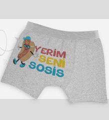 BK Gift Özel Tasarım Eğlenceli Erkek Boxer Serisi - Model 45