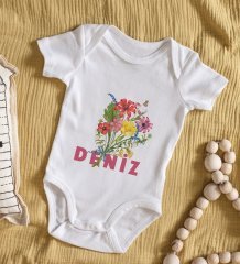 BK Kids İsimli Bebek Body Zıbın - Model 9