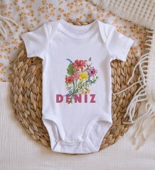 BK Kids İsimli Bebek Body Zıbın - Model 9
