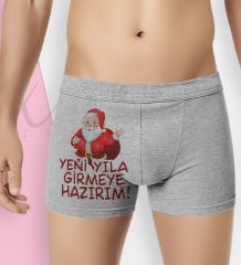 BK Gift Özel Tasarım Eğlenceli Erkek Boxer Serisi - Model 44