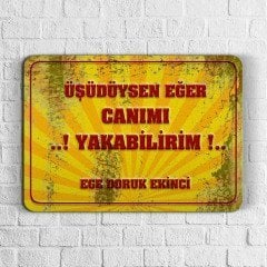 Kişiye Özel Retro Sokak Tabelası Tasarımlı Ahşap Duvar Levhası (Duvar Yazılı) 4