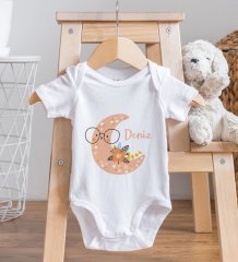BK Kids İsimli Bebek Body Zıbın - Model 8