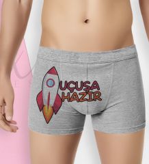 BK Gift Özel Tasarım Eğlenceli Erkek Boxer Serisi - Model 43