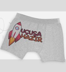 BK Gift Özel Tasarım Eğlenceli Erkek Boxer Serisi - Model 43