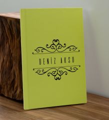BK Gift Kişiye Özel İsimli Sarı Defter ve Matara Hediye Seti-8 Sevgiliye Hediye, Arkadaşa Hediye, Yeni İş Hediyesi