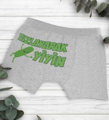 BK Gift Özel Tasarım Eğlenceli Erkek Boxer Serisi - Model 42