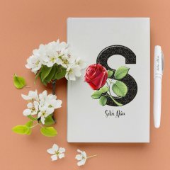 İsime Özel Hediye Harf Defter Kalem Seti - 31