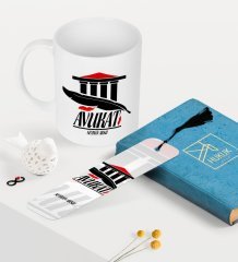 Kişiye Özel Avukat Temalı Kupa ve Kitap Ayracı Seti - 3